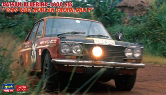 1/24 Datsun Bluebird 1600 Sss 1969 East African Safari Rally