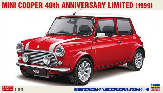 1/24 1999 Mini Cooper 40th Anniversary Edition
