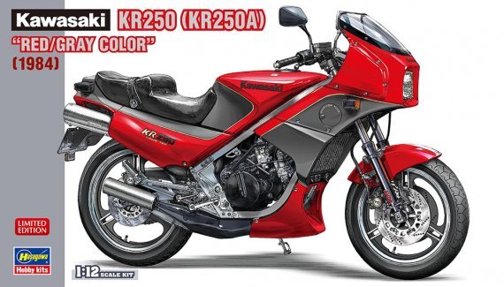 1/12 Kawasaki KR250 Red/Grey