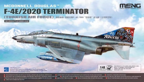 F-4E/2020 Terminator Turkish Air Force 1/48 scale model