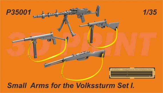1/35 Small Arms for the Volkssturm Set I.