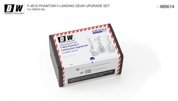 1/48 McDonnell F-4E/F-4G Phantom landing gear