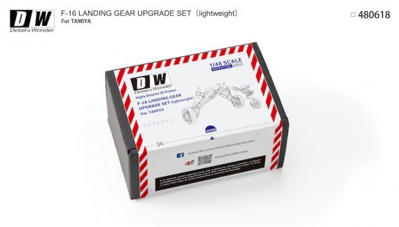 1/48 F-16C landing gear Lightweight for Tamiya