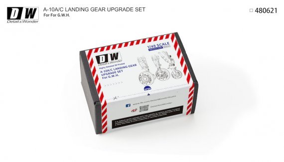 1/48 Fairchild A-10C Thunderbolt II landing gear for Great Wall