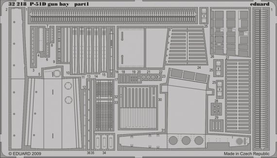1/32 P-51D gun bay (TRUMP)