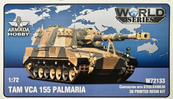 1/72 for Tamiya VCA 155 Palmaria resin kit