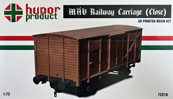1/72 MAV Railway Carriage Closed