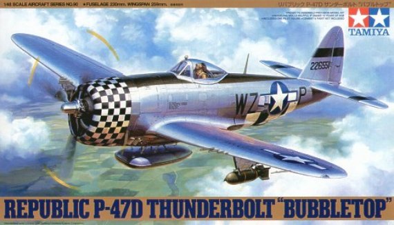 1/48 Republic P-47D Thunderbolt Bubbletop