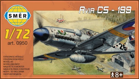 1/72 Avia CS-199 CzAF post-war trainer