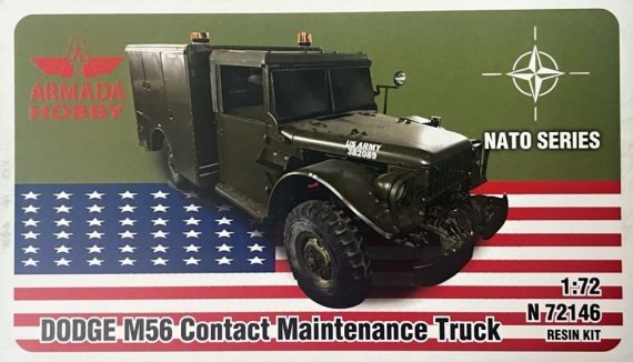 1/72 DODGE M56 Contact Maintenance Truck