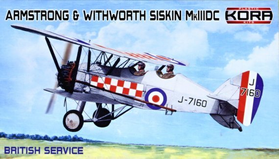 1/72 A & W SISKIN Mk.IIIDC British Service
