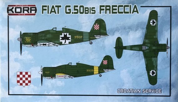 1/72 Fiat G.50bis Freccia Croatian Service