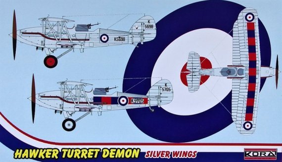 1/72 Hawker Turret Demon (Silver Wings)