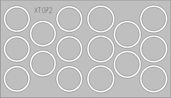 Panther Ausf.G wheel mask  (TAM)