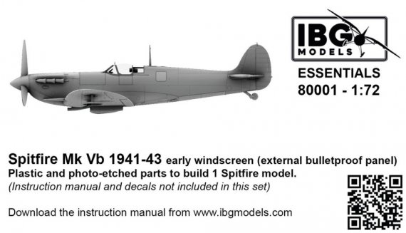 IBG Models Spitfire Mk.Vb 1941-43 Early 1/72