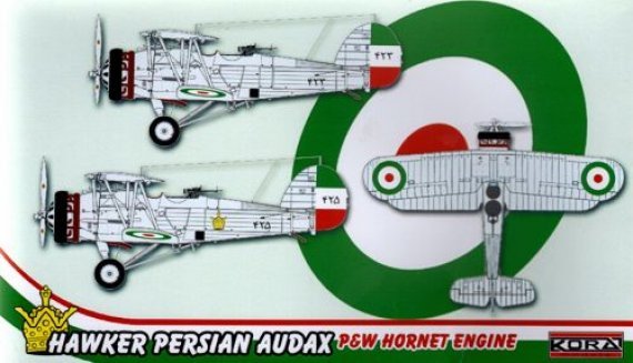 1/72 Hawker Persian Audax (P&W Hornet Engine)