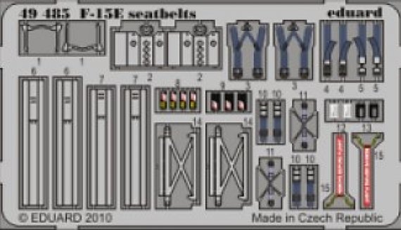 1/48 F-15E seatbelts (ACAD 12215)