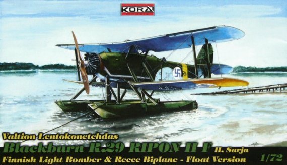 1/72 Blackburn R.29 Ripon II F II.Sarja (Float)