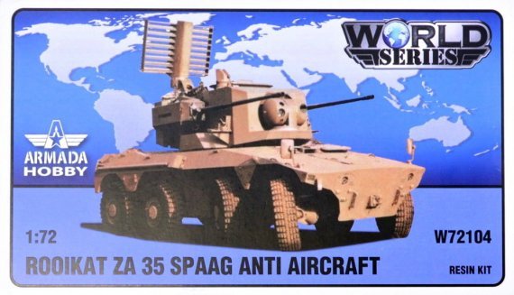 1/72 ROOIKAT ZA 35 SPAAG Anti-Aircraft