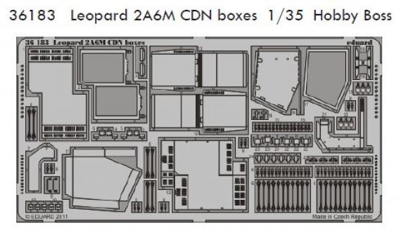 1/35 Leopard 2A6M CDN boxes (HOBBYB)