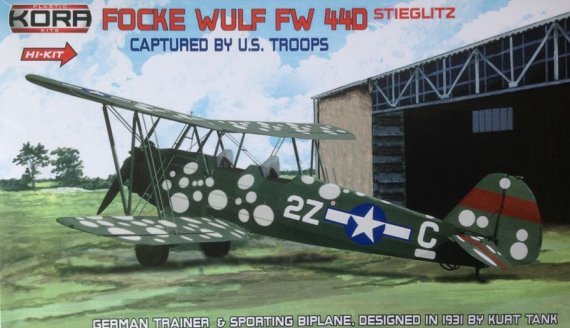 1/72 Focke-Wulf Fw-44D Captured by US troops
