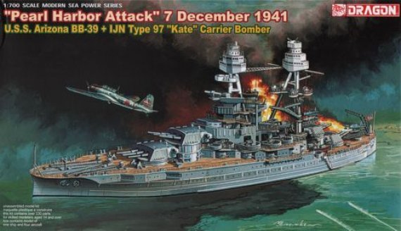 1/700 USS Arizona BB-39 Type 97