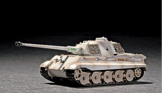 1/72 King Tiger Porsche Turret with Zimmerit