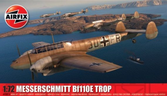 1/72 Messerschmitt Bf-110E/E-2 TROP