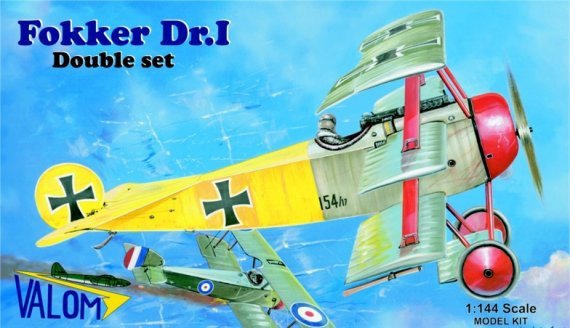 1/144 Fokker Dr.I (Dual Combo)