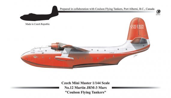 1/144 JRM-3 Mars Hawaii + Philippine fuselages