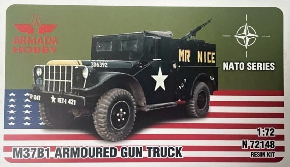 1/72 M37B1 Armoured Gun Truck