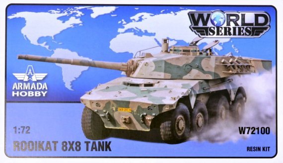 1/72 ROOIKAT 8x8 Tank