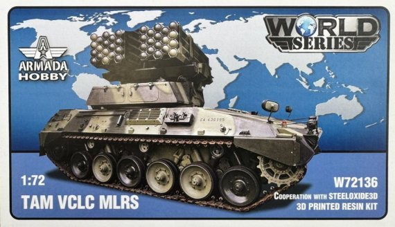 1/72 for Tamiya VCLC MLRS resin kit