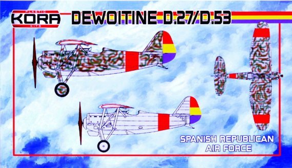 1/72 Dewoitine D.27/D.53 Spanish Republian AF