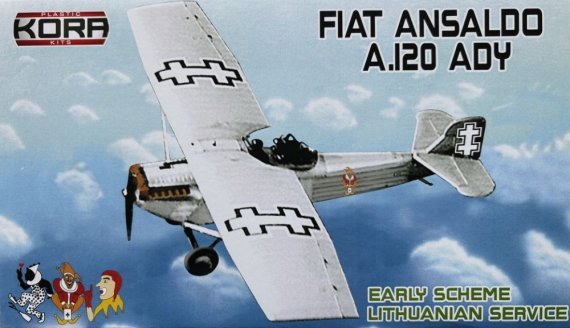 1/72 Fiat Ansaldo A.120 ADY Lithuanian Service