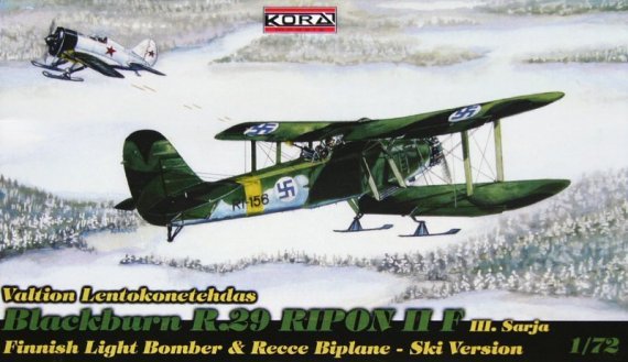 1/72 Blackburn R.29 Ripon II F III.Sarja (Ski)
