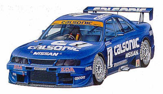 Tamiya 1/24 Calsonic Skyline GT-R R33