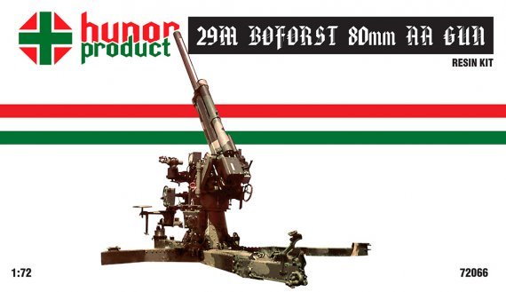 1/72 29M Boforst 80mm AA Gun