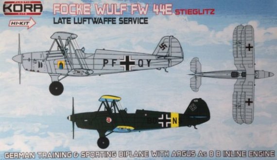 1/72 Focke Wulf Fw-44E Steiglitz Late Luftwaffe Service