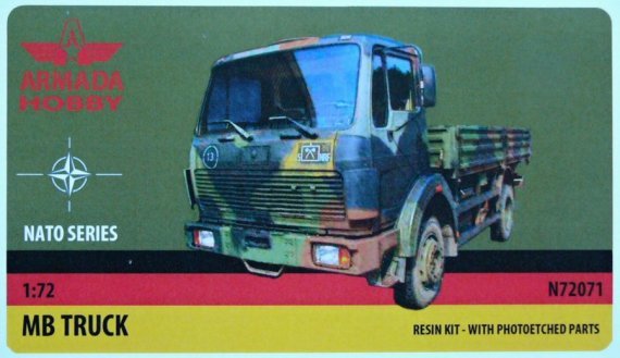 1/72 MB Truck  NATO Series (resin kit w/ PE)