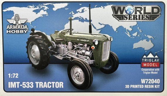 1/72 IMT-533 Tractor resin kit