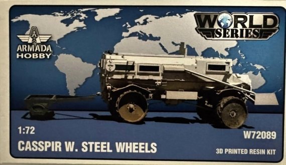 1/72 CASSPIR with steel wheels resin kit