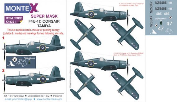 1/48 Vought F4U-1D Corsair