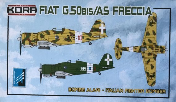 1/72 Fiat G.50bis/AS Freccia Ital.Fighter Bomber