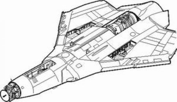 1/48 Douglas F4D-1 Skyray engine set