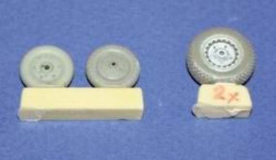 1/48 Messerschmitt Me-262A/Me-262B wheels