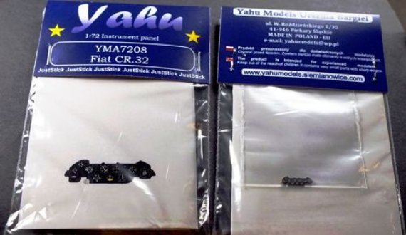 1/72 Fiat CR.32 high quality cockpit, pre-assembled version