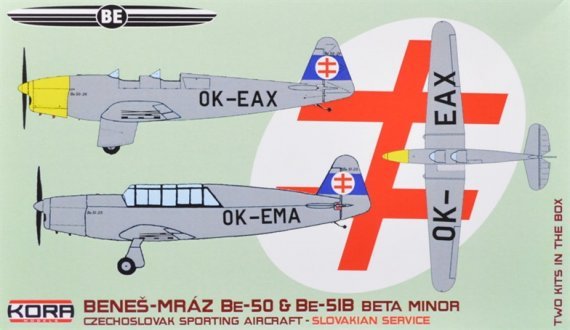 1/72 Be-50 & Be-51B Beta Minor