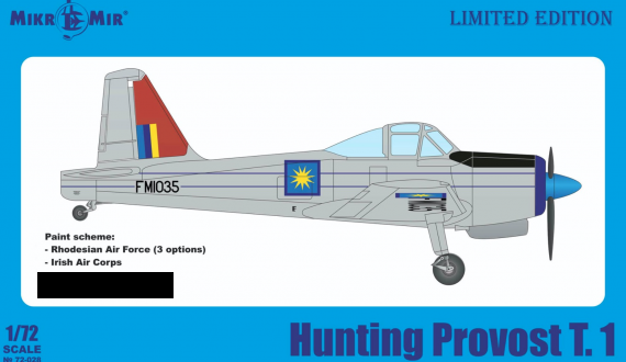 1/72 Hunting Provost T.1 limited edition