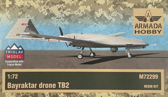 1/72 Bayraktar drone TB2